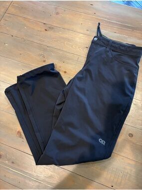 Outdoor Research Men's Black Softshell Hiking Pants